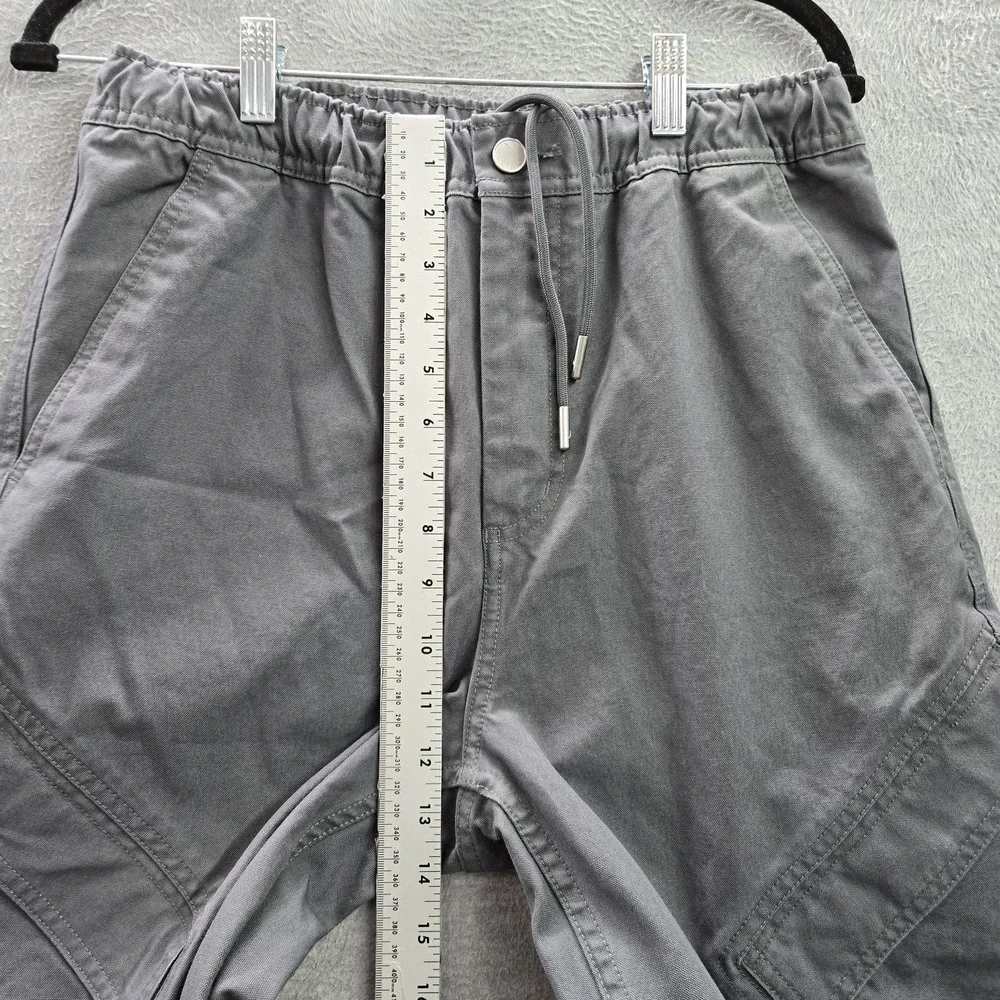 Jordan Men Pants S Gray Jumpman Embroidery Chicago Cargo Logo 29